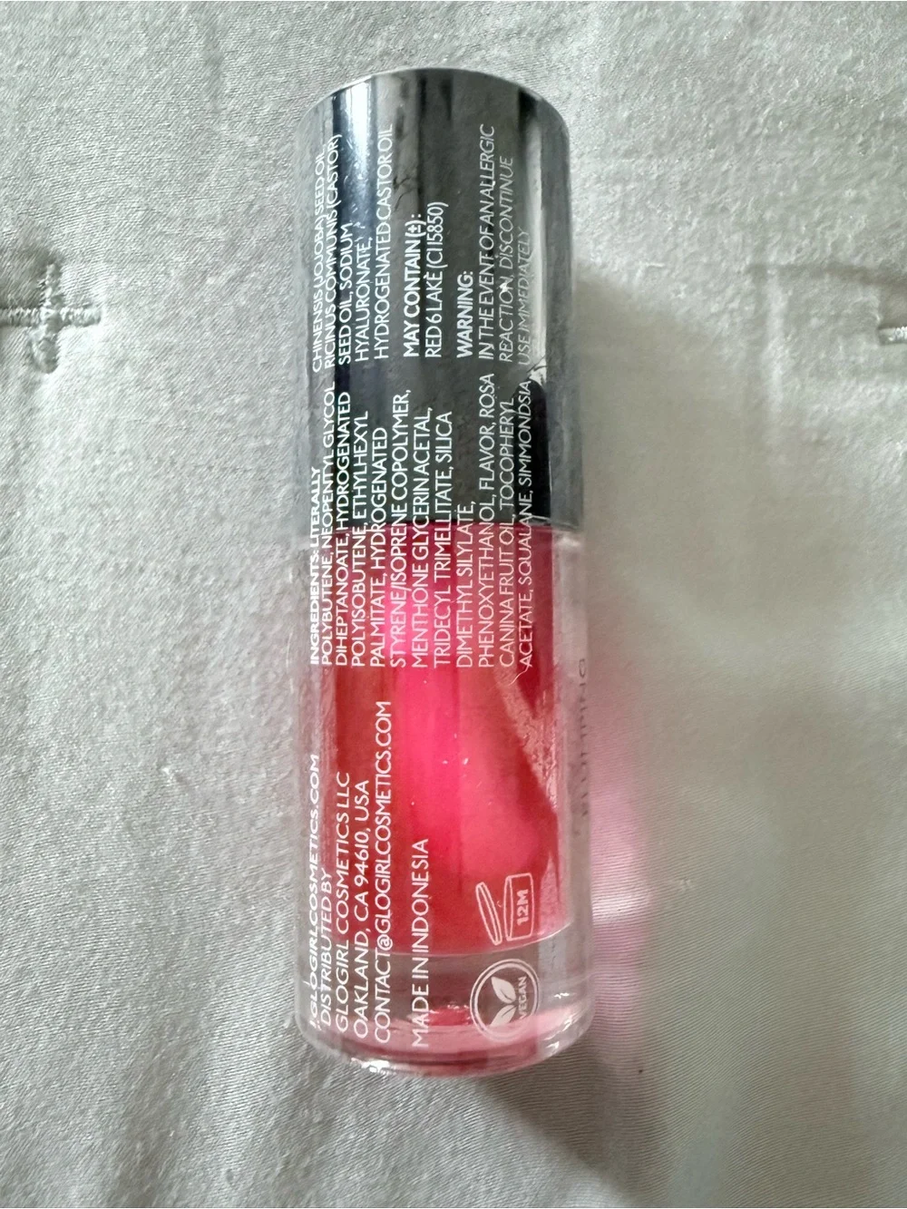 Pink Lip Gloss - Hydrating High Shine